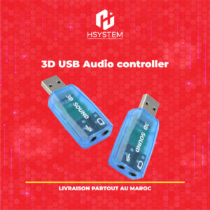 USB Audio controller , Microphone, casque