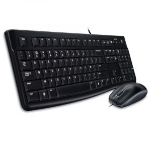 Logitech Desktop MK120 - Ensemble souris + clavier (AZERTY Français)
