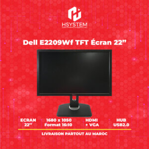 Dell E2209Wf TFT Écran 22"