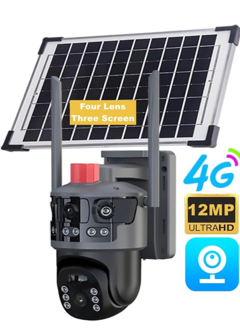 Caméra Solaire 4G CALUS VC13-4G – Sécurité Autonome Full HD | Double Lentille 2 Caméra Solaire 4G CALUS VC13-4G – Sécurité Autonome Full HD | Double Lentille – Image 2