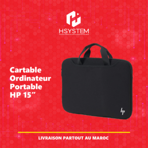 Cartable HP 15 pouces – Protection et Transport pour Ordinateur Portable