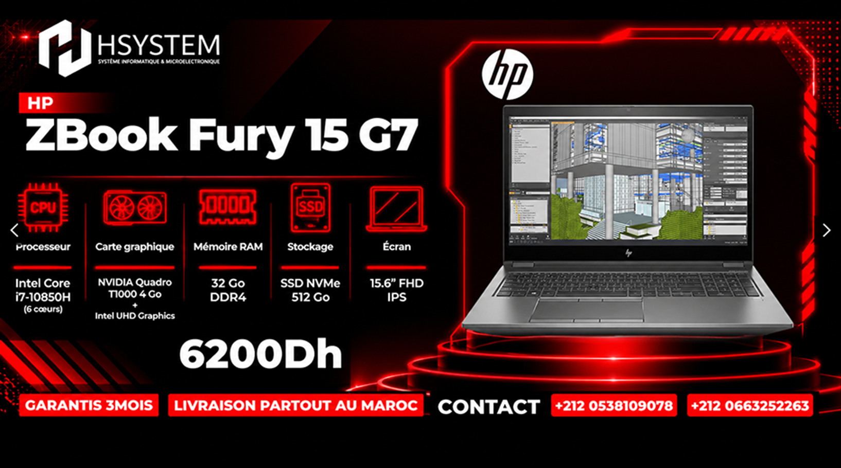 HP ZBook Fury 15 G7