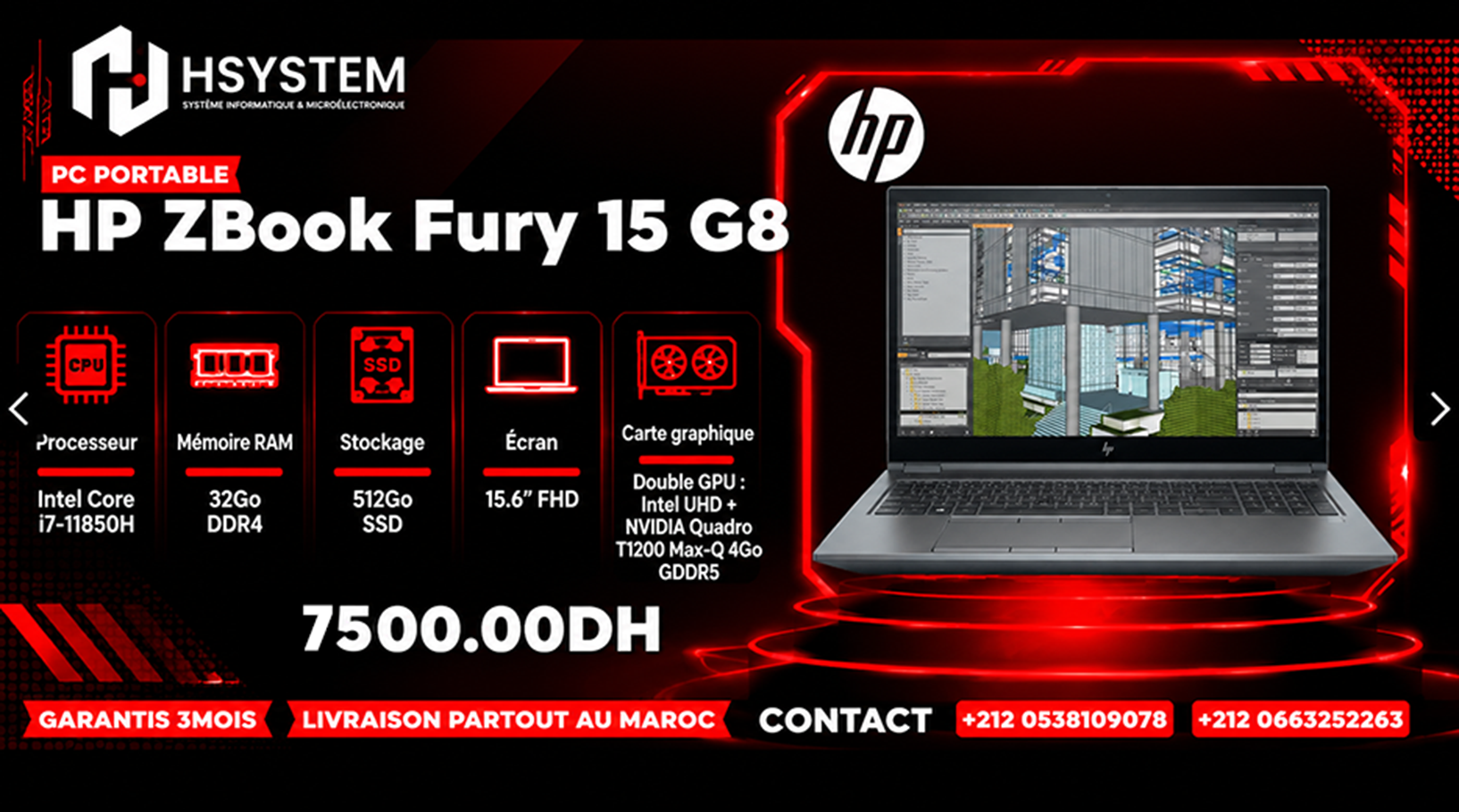 HP ZBook Fury 15 G8