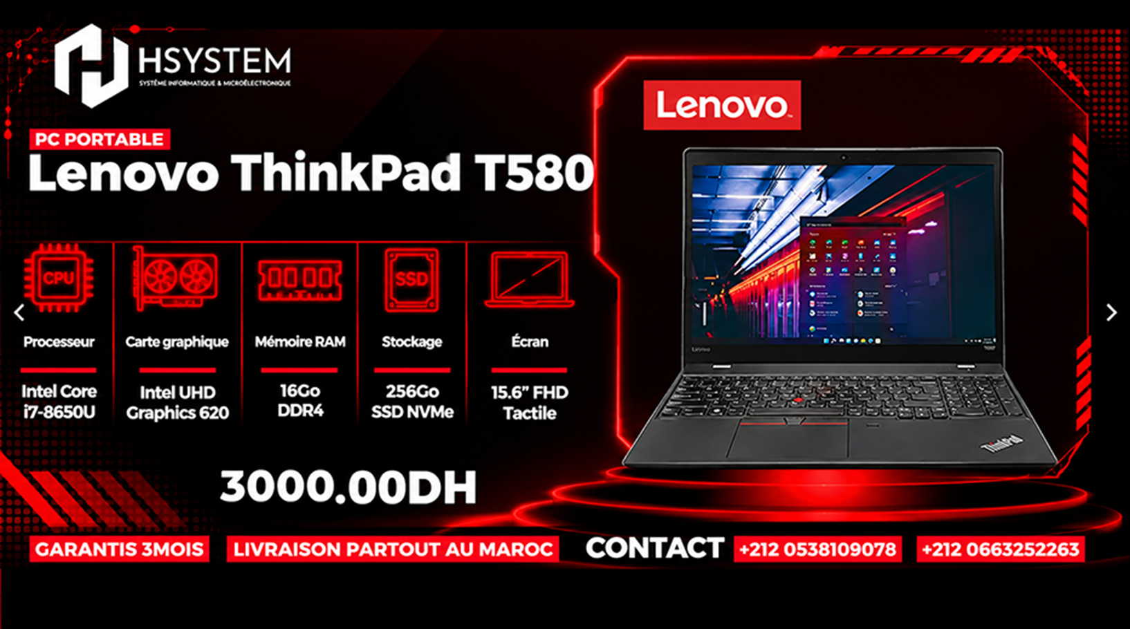 Lenovo ThinkPad T580