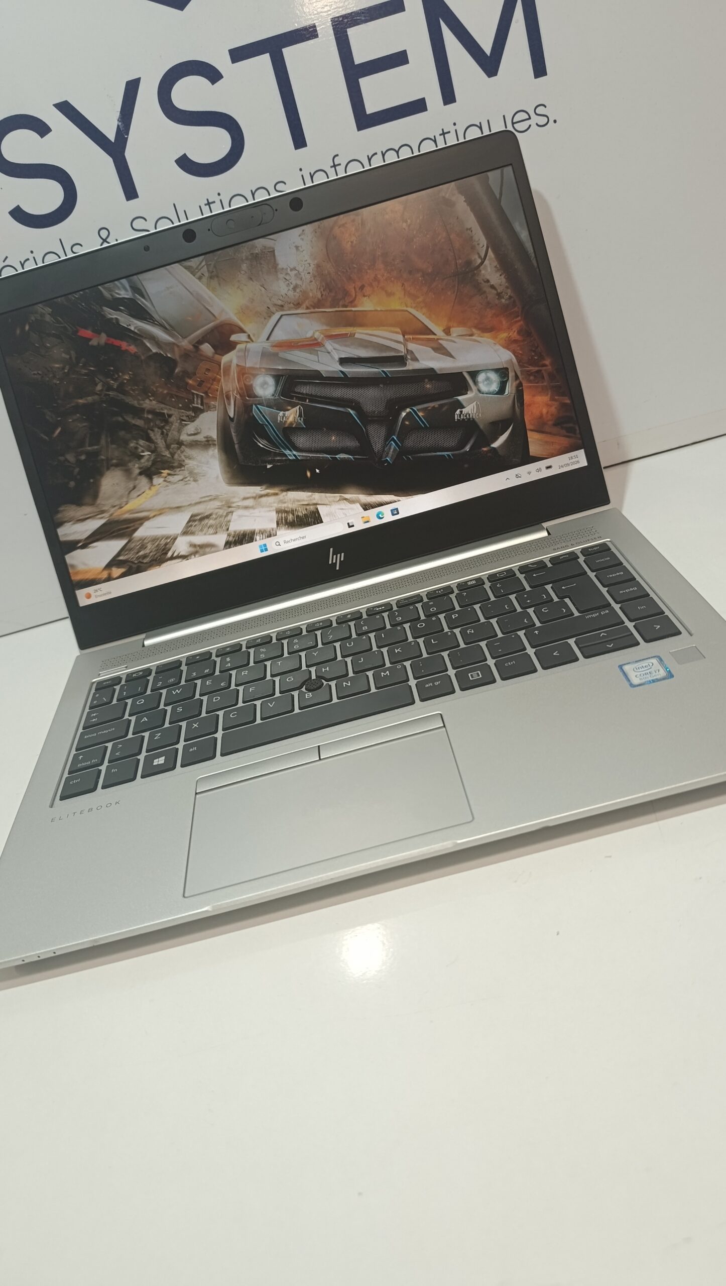 HP EliteBook 840 G6 – i7-8665U – 8Go DDR4 – 256Go SSD NVMe – 14" FHD IPS – QWERTY – Achat Maroc 4 HP EliteBook 840 G6 – i7-8665U – 8Go DDR4 – 256Go SSD NVMe – 14" FHD IPS – QWERTY – Achat Maroc – Image 4